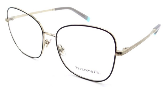 Tiffany & Co Eyeglasses Frames TF 1146 6164 54-16-140 Black on Pale Gold Italy